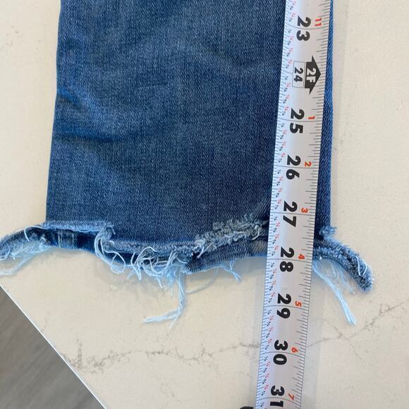 MOTHER Denim The Rascal Ankle Cropped Jean in Wild Size‎ 27 - Picture 12 of 12